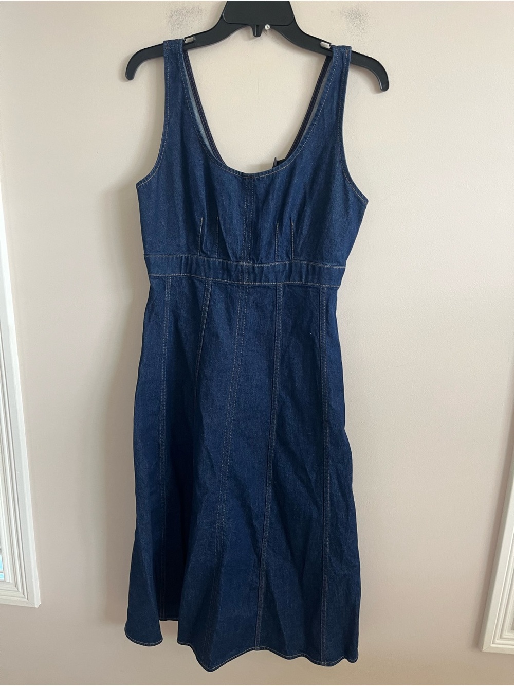 NWT-Banana Republic Factory Denim Midi Dress, Size 6